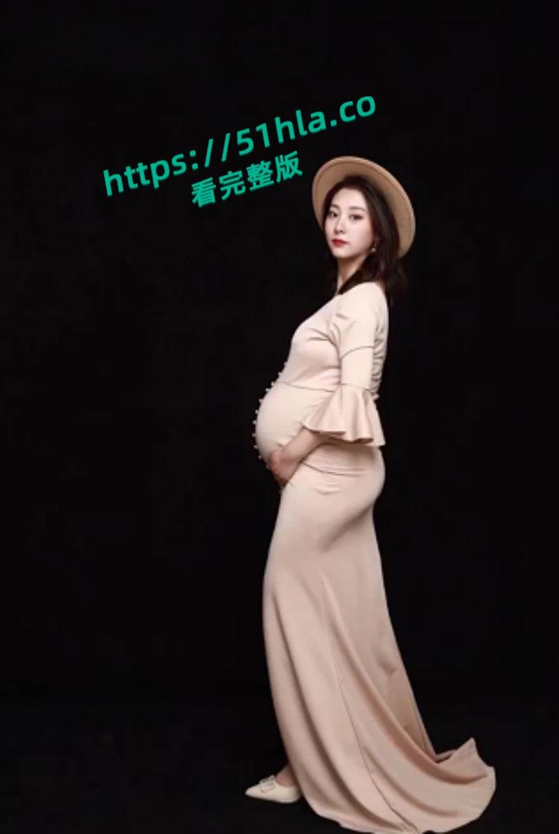 湖南长沙28岁孕妇【张芸敏】骚妇孕期出轨，欲望难泄竟被炮友站起来蹬！-4