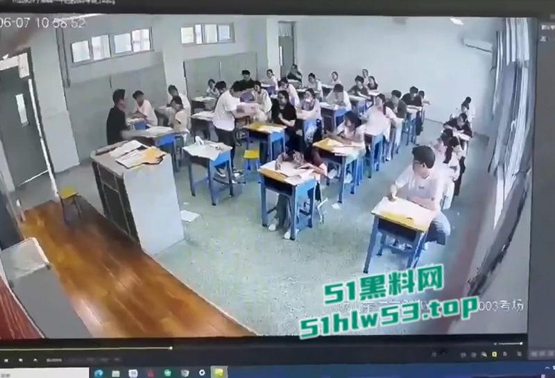 山东邹城一中高考考场,小伙因答不出题自暴自弃发狂撕毁多人试卷,监考老师都懵逼了!!!-2
