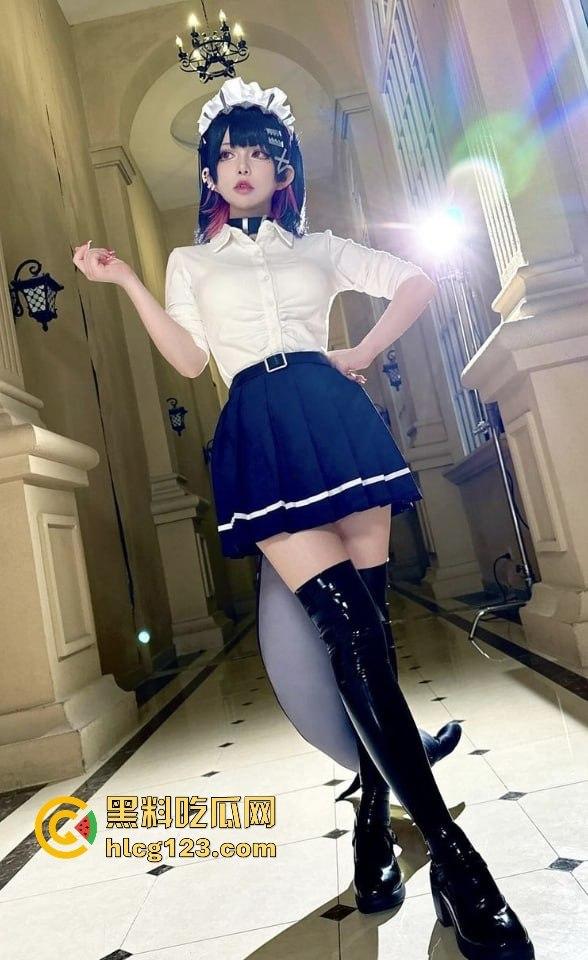 B站百万粉丝UP主『六二二同学』露脸自慰视频曝光!国内是cos国外福利姬,高潮喷白浆!-7