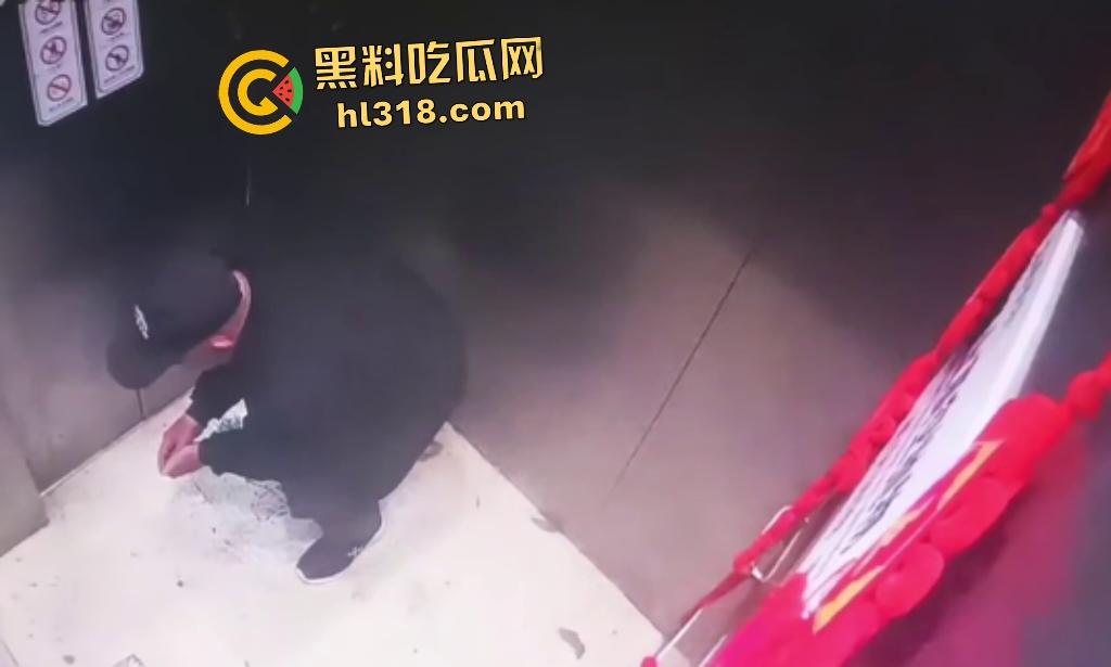 深圳电梯惊现老大爷脱裤拉屎,出电梯一直站在门口不让电梯下去,还忘拉裤子,老年痴呆还是坏人变老?-3