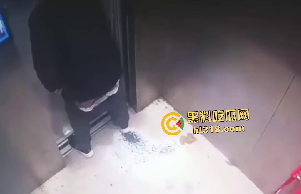 深圳电梯惊现老大爷脱裤拉屎,出电梯一直站在门口不让电梯下去,还忘拉裤子,老年痴呆还是坏人变老?-7