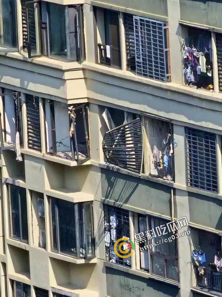 泉州万科小区 夫妻吵架点燃煤气罐引发爆炸 人当场从高层飞出 尸首分离!-3