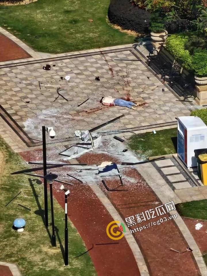 泉州万科小区 夫妻吵架点燃煤气罐引发爆炸 人当场从高层飞出 尸首分离!-8