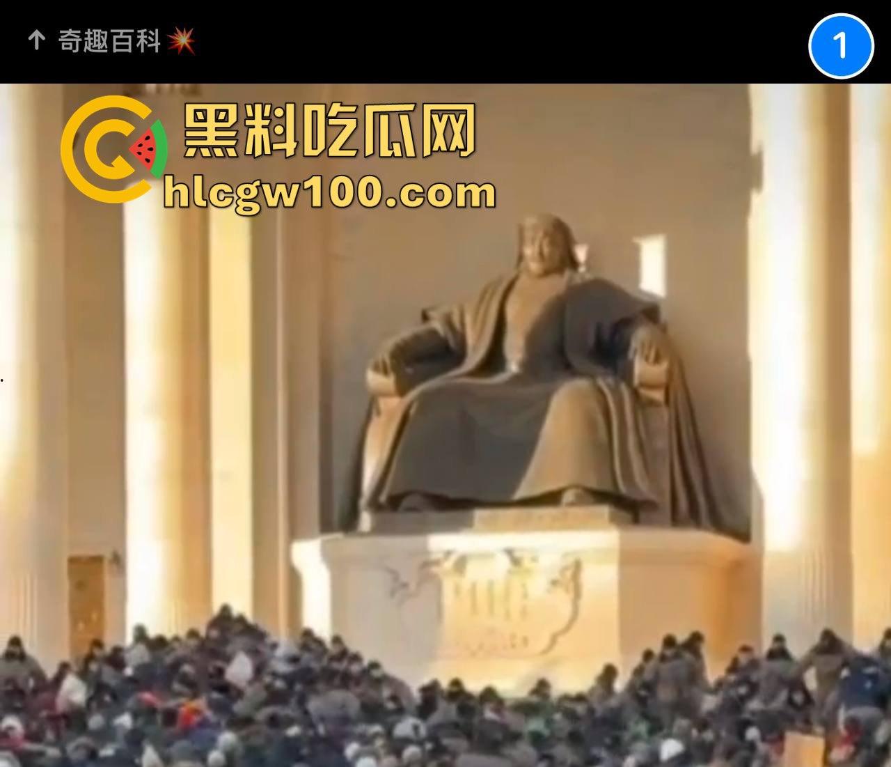 蒙古首都乌兰巴托市中心发生大规模示威游行，原来邻国也不是想象中的那么太平嘛-1