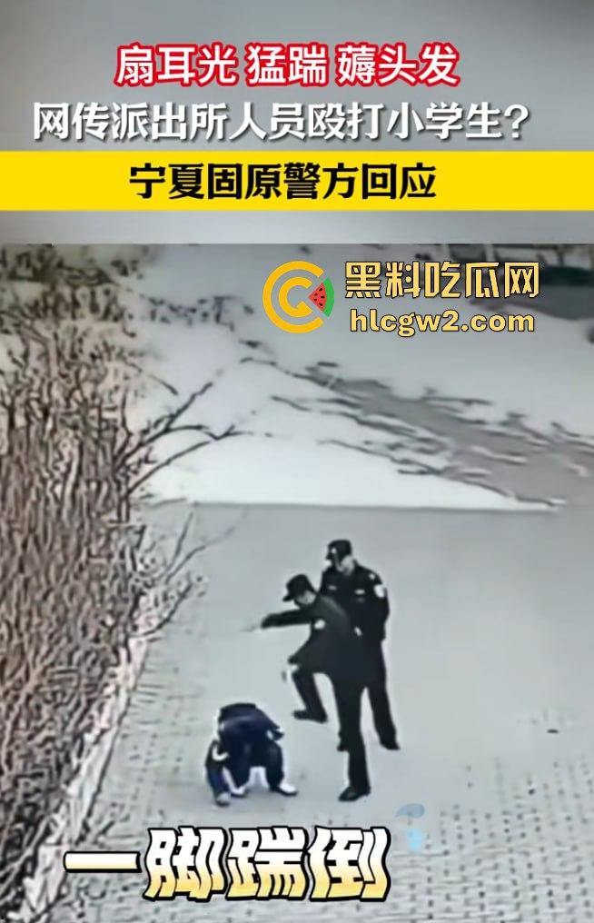 网传宁夏固原市张易镇派出所执法人员突然殴打12岁小学生 事件迎来反转 原来是霸凌惯犯,警察还打轻了!-4