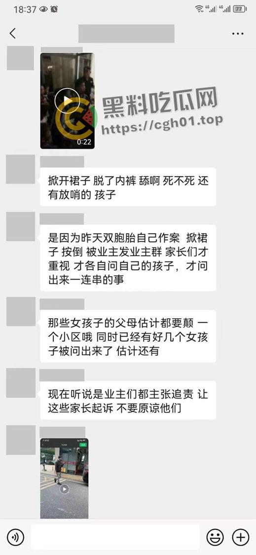 6年纪双胞胎男孩配合他人在小区内哄骗猥亵多名女孩   小畜生被其他家长暴打 抓捕现场曝光-7