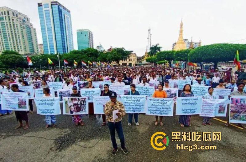 这是道德的沦丧还是人性的扭曲！缅军对贵概平民地带发生空袭 仰光和内比都爆发对腊戌战事的抗议！-10