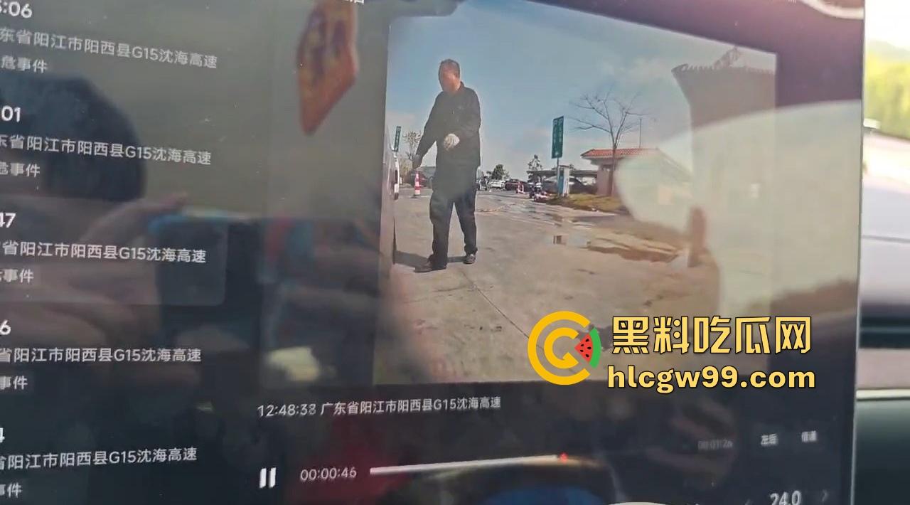 佛山小米SU7车主遇到修车店狠人大爷为挣补胎费，竟然故意划胎作案，哨兵模式全程实锤，缺德到家了！-8