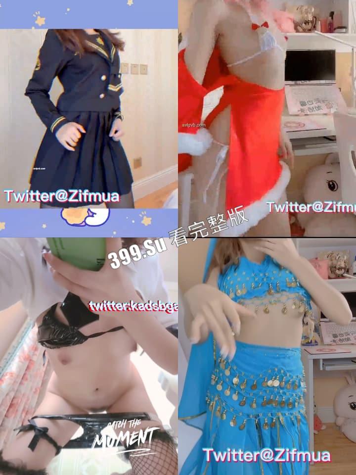 推特 最勤劳的福利姬 #小仙云儿 超燃抖音风变装卡点裸舞 纯欲细腰长腿（全网最全合集  第二弹 70V）-15