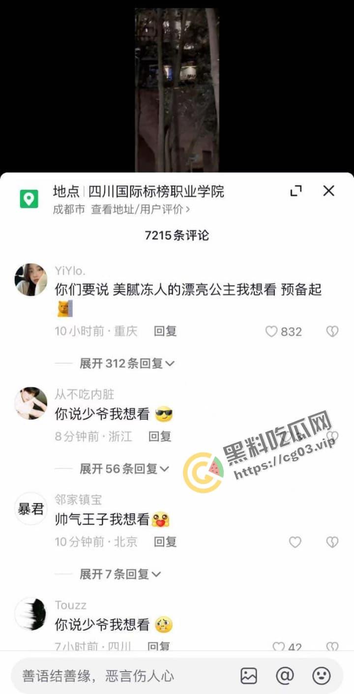 四川国际标榜职业学院 女生脚踏三只船被抓包 结果两只沸羊羊打起来了 臭妹妹可太会玩了-1