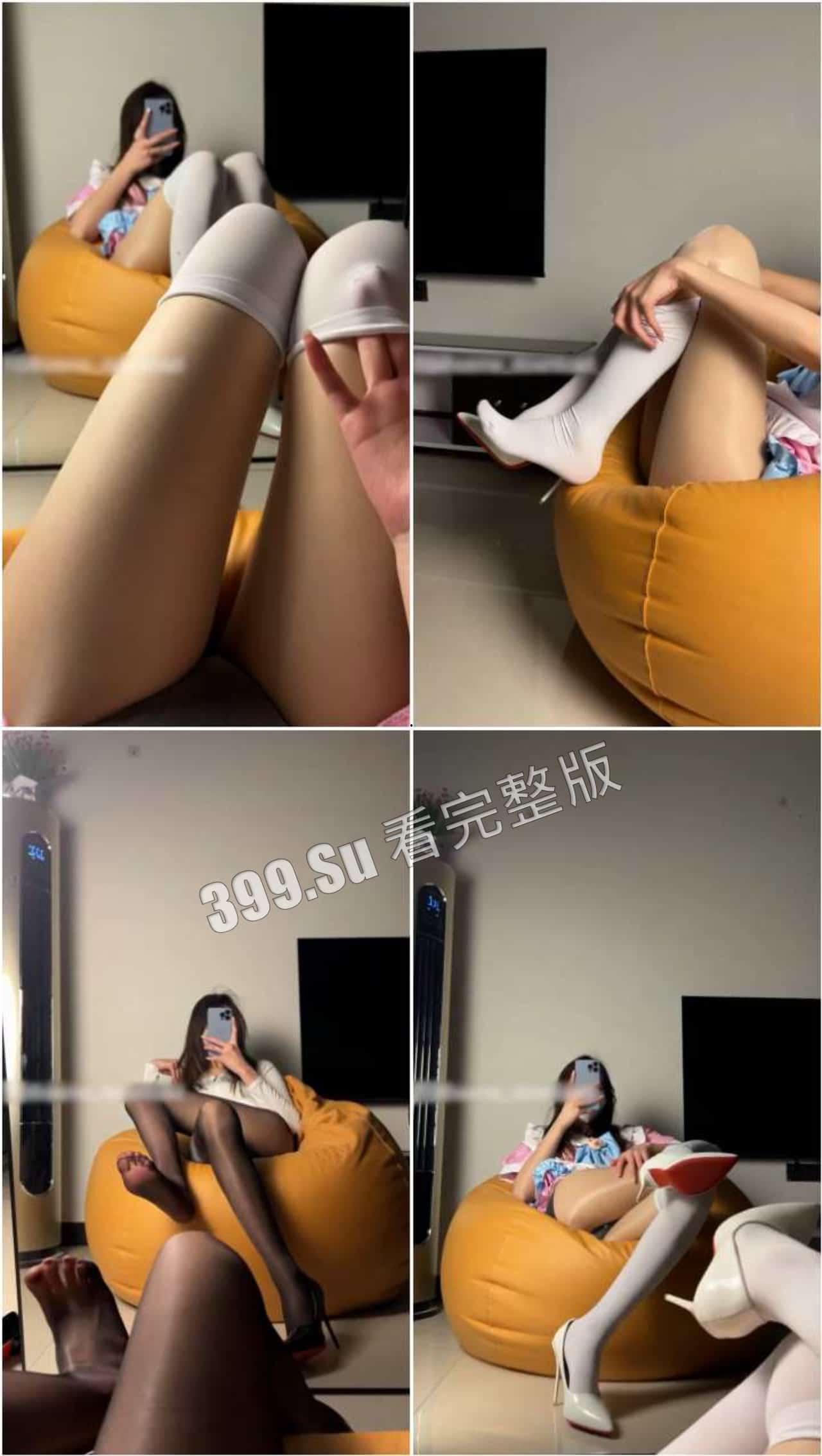 抖音20+W粉 白龙猫女  160多部微密圈视频合集（全网最全）  足控丝袜爱好者必看-3