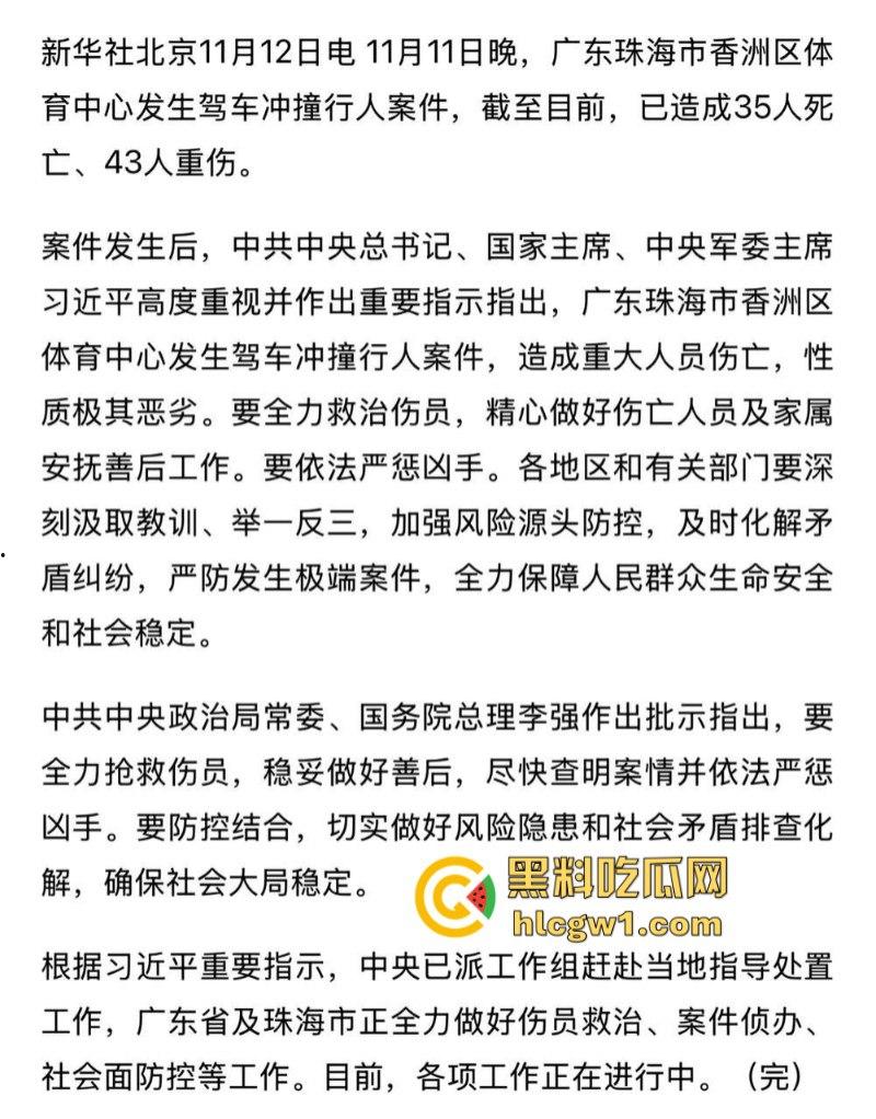 广东珠海体育场一男子突然发狂开车冲撞众人 多人惨遭碾压 血腥现场视频流出 死了一大片？-8