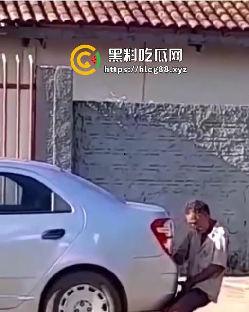 印度神奇的国度,大爷忘情与汽车排气管进行活塞运动 日了蜥蜴还能日排气管！-7