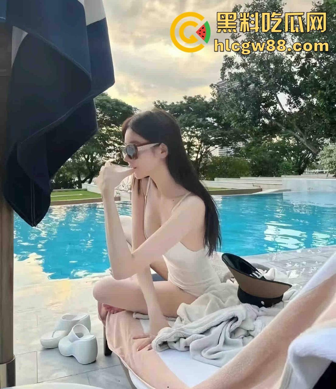 柳州精神小妹直播打乳环，大白奶挂铃铛淡定自若，SM调教系狗绳，这奶白花花真会玩！-7