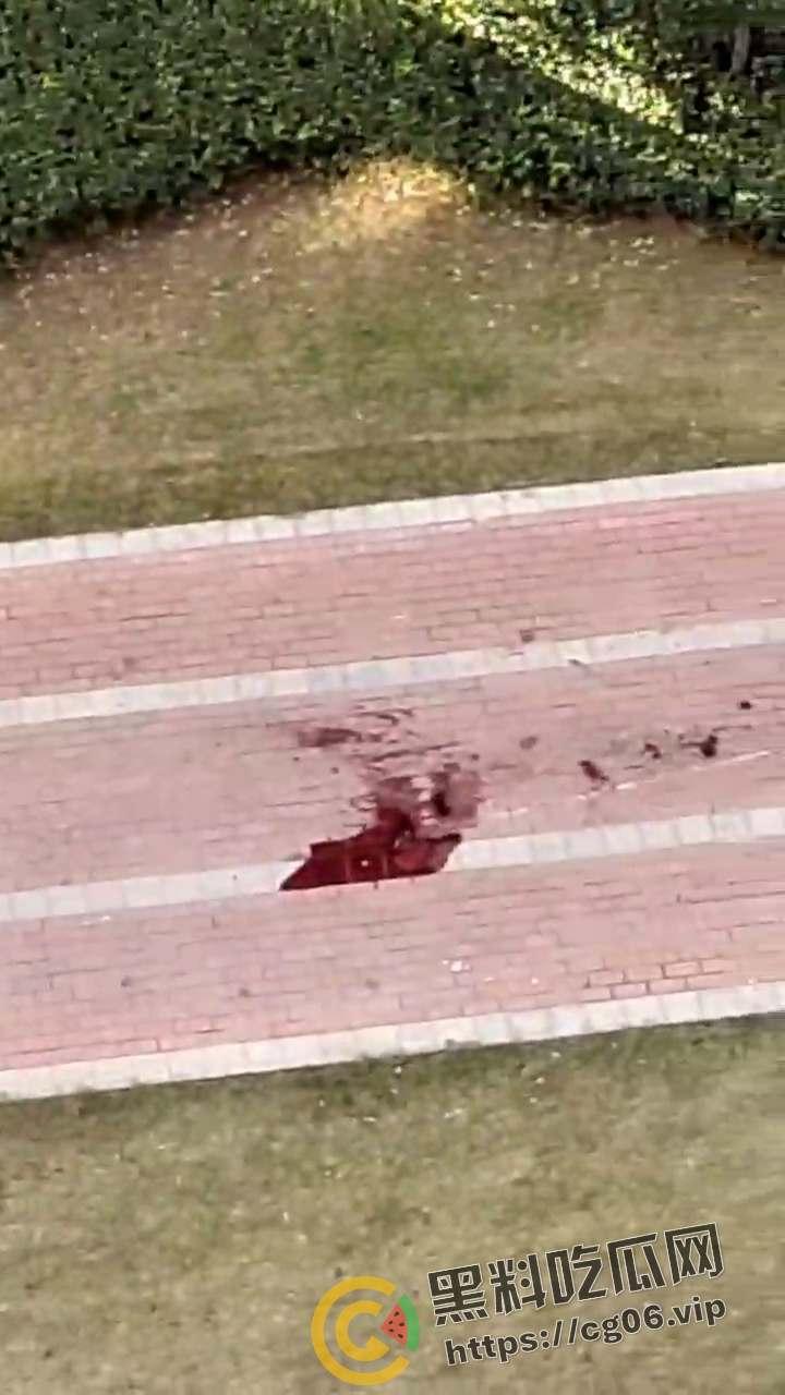 郑州灭门惨案！小孩半夜拍皮球 楼下邻居直接把全家刀了 丈夫当场死亡 血流满地 现场血腥画面曝光-5