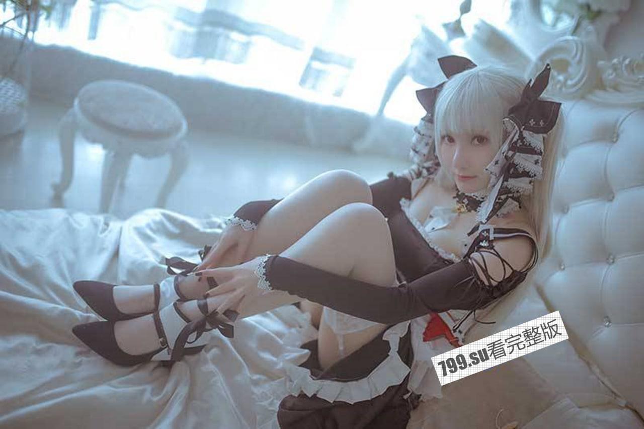 知名 B 站已婚 Coser 纤华烬琉璃 runa 酱 黑人专用农具 援交 5000 一晚-14