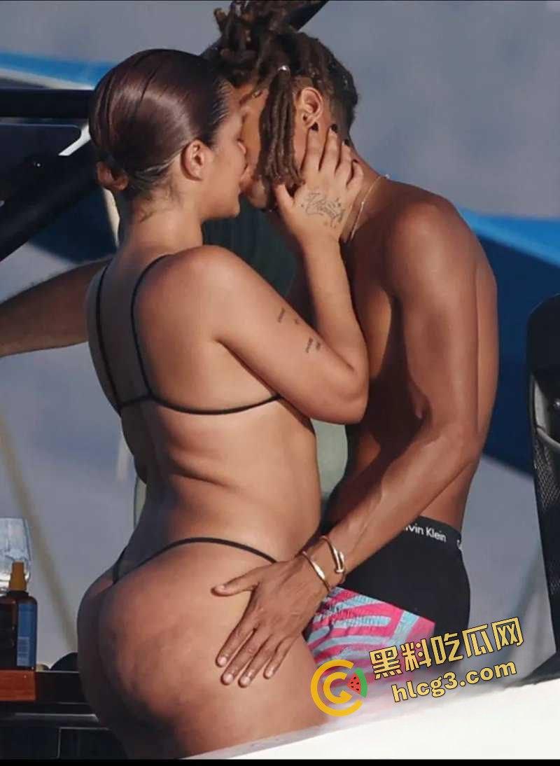 国外大瓜！奥斯卡影帝儿子『贾登史密斯』出轨女模特奥帕特 游艇激情相拥！-4