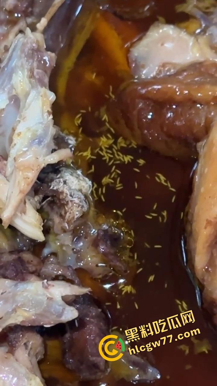 潮汕女子吃窑鸡吃出成群活虫，撕开鸡皮的一瞬间密密麻麻爬满整盒，鸡是窑的，人差点没当场吐窑！-8