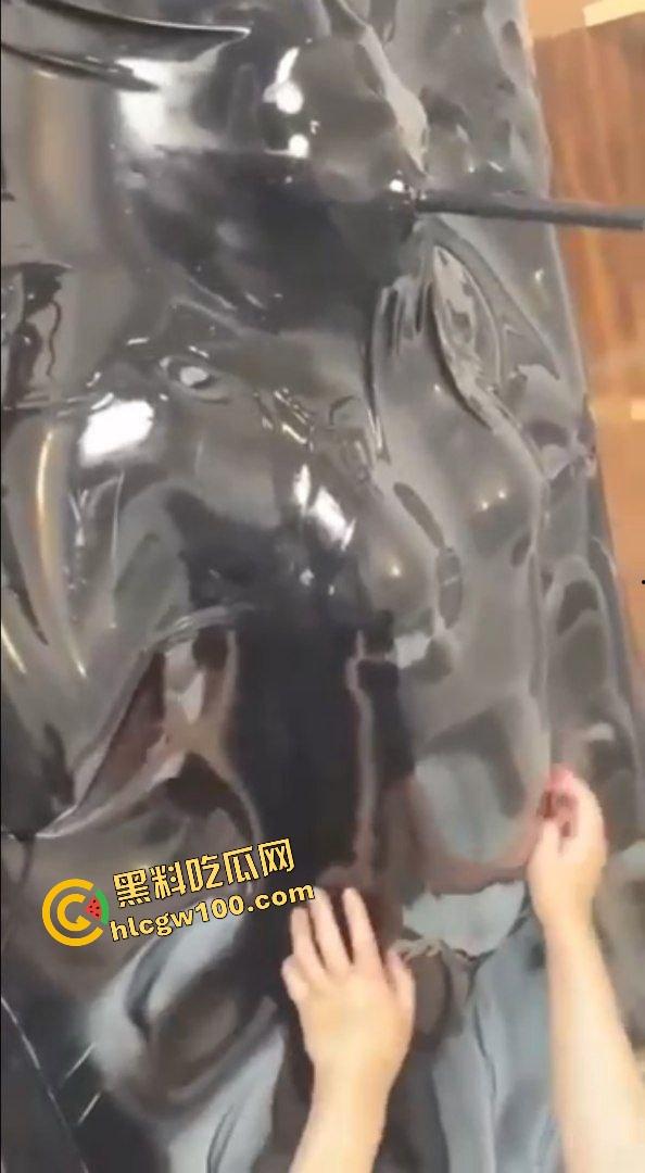 离谱猎奇！胶衣床真空束缚反差骚鸡，捆绑皮衣女SM调教玩弄！淫荡口交刺激战场！-5