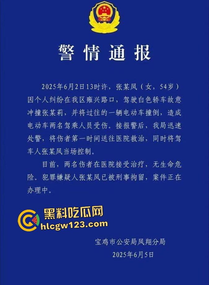 宝鸡社区书记【张春凤】54岁飙车狂追女子,侠盗飞车撞人场面吓傻路人!-1