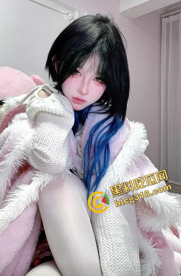 200万粉Coser网红『瑶兔叽』性瘾爆发男女通吃，金主一夜30次无套榨干，做爱视频音频爆出！-3