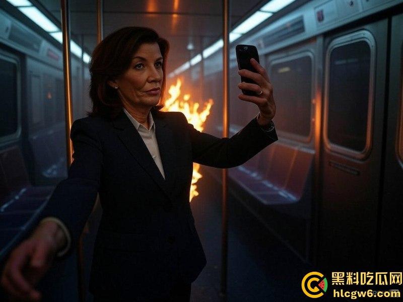 2024最强纽约笑话!纽约州长凯茜·霍楚尔前脚夸赞自己让纽约地铁更安全 后脚流浪汉在地铁纵火烧死一女子!-9
