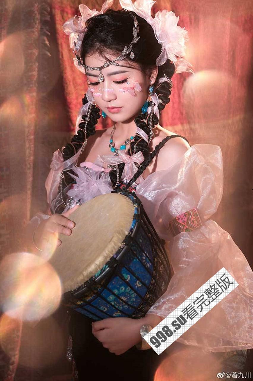 反差！18 岁女高中生 B 站百万粉丝 UP 主 落九川 私密器具视频流出-20