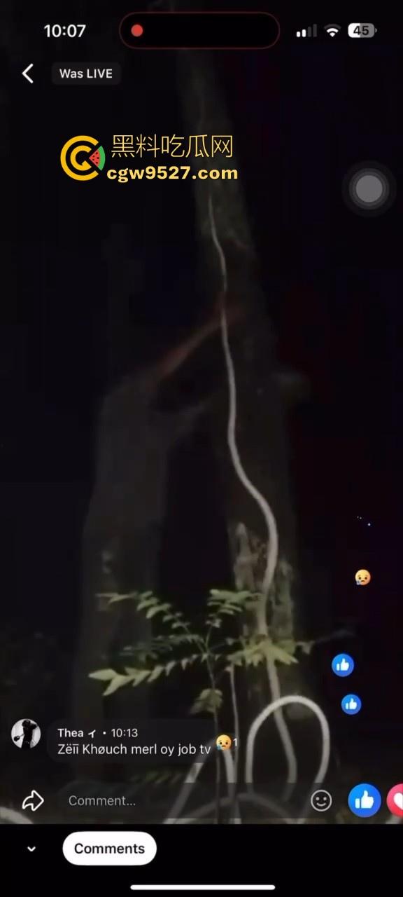 柬埔寨主播Facebook直播上吊,和女友分手导致的,年纪轻轻因感情想不开,也是个狠人!-1