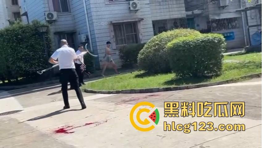 妻子惹到什么了?小区血腥杀人老公穿短裤当街持刀追砍,爱时脱她衣不爱时剐她肉!-2