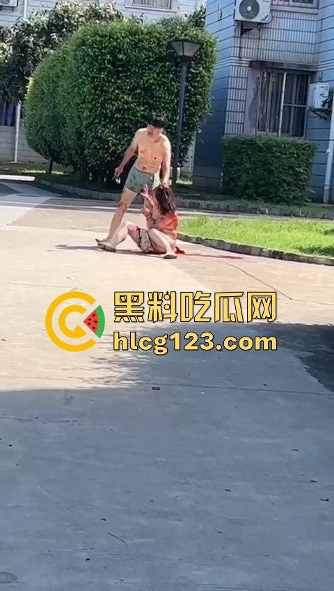 妻子惹到什么了?小区血腥杀人老公穿短裤当街持刀追砍,爱时脱她衣不爱时剐她肉!-6