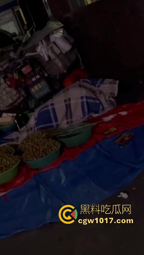 深夜摆摊过夜水果摊主街头做爱,路边铺张被子一盖跟老伴做爱,性欲也是够强的呀,小心点射,别把精液射水果上卖出去!-3