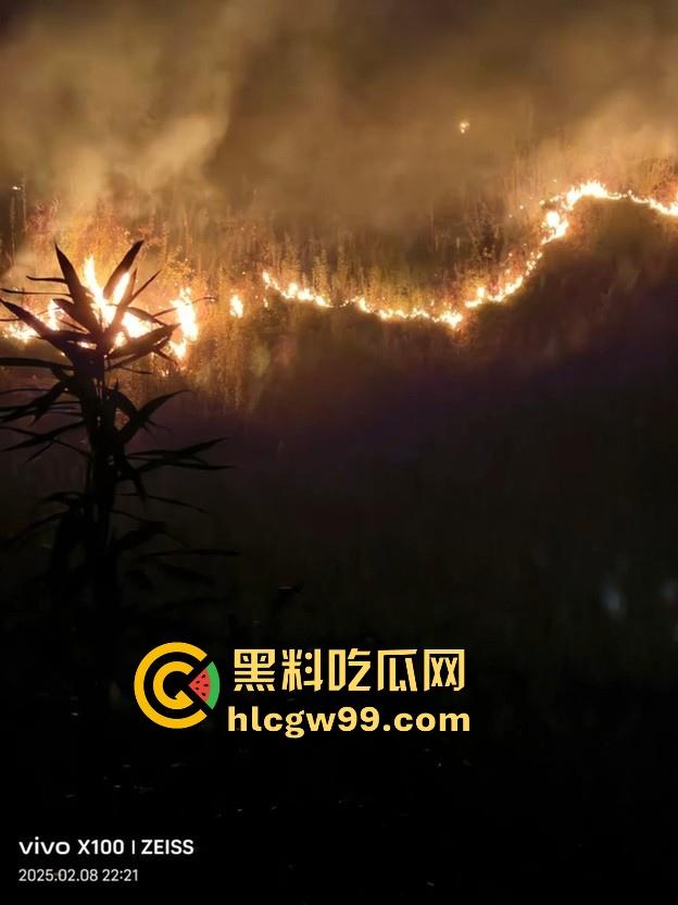 山火频发！肇庆四会下帅出中州方向突发森林火灾，火势蔓延极快，现场堪称恐怖炼狱。-7