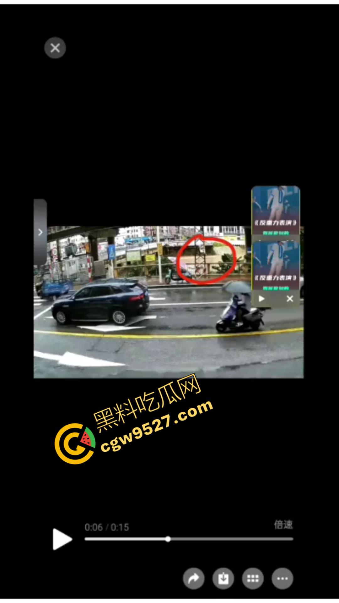 远离女司机!东莞一女司机因操作失误掉河里死亡,监控摄像头全程记录,这操作真牛!-9