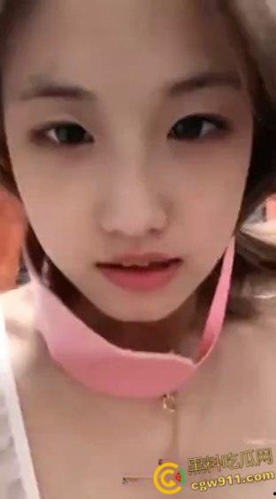 渣男大叔约炮清纯学生妹，懵懂少女蒙眼口爆颜射，黑丝美乳被狗链调教玩弄，扛腿抽插淫叫不止 ！-6