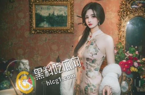 绝美身材大V 鹿八岁baby 旗袍定制私拍现场 极品的身材 绝美的脸蛋 妖娆加妩媚的曲线 真是太顶了-16