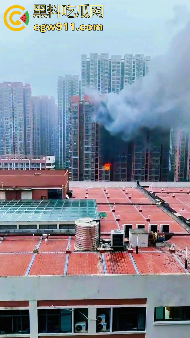 男人崩溃带走全家，合肥滨湖顺园北区发生火灾，据说是男人心态崩溃，给老婆和孩子下安眠药后点了房子！-1