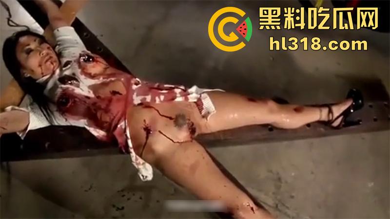 暗网恐怖性虐合集，铁钳拔乳头女尸法检，放狗啃食鸡鸡，撸管被当场剁头切割阴茎，场面血腥胆小者勿入！-6