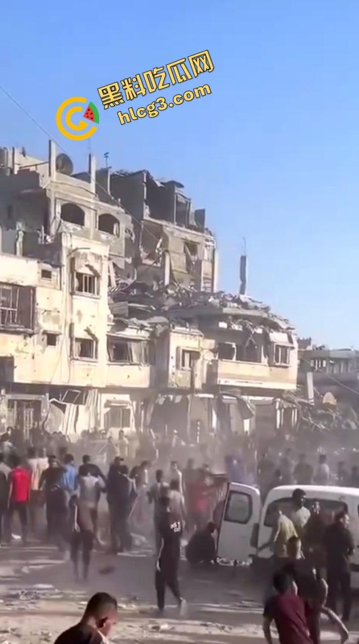 这是真正的人间炼狱 以色列IDF对加沙地带多个地区发动袭击 造成多人死伤-9