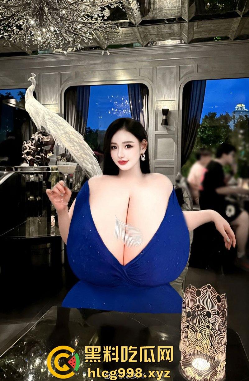 全屏都是奶！微密圈【波波安吖】巨乳女王豪乳横扫屏幕前的你-9